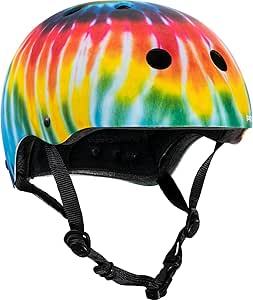 pro tec classic skate helmet tie dye