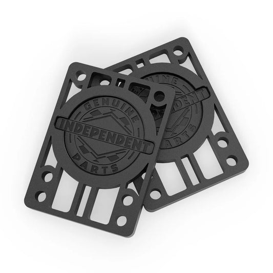 independent genuine parts 1/4 black risers