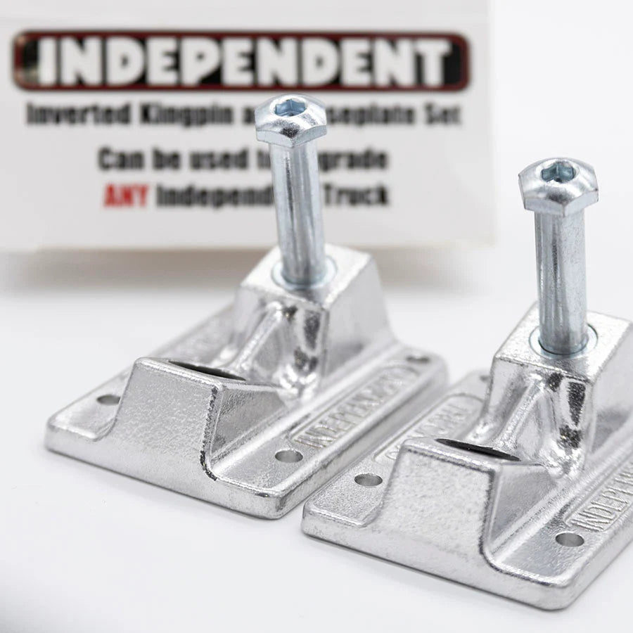 independent inverted kingpin baseplate