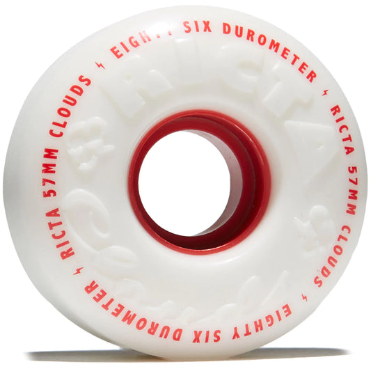 ricta clouds red 86a 55mm wheels