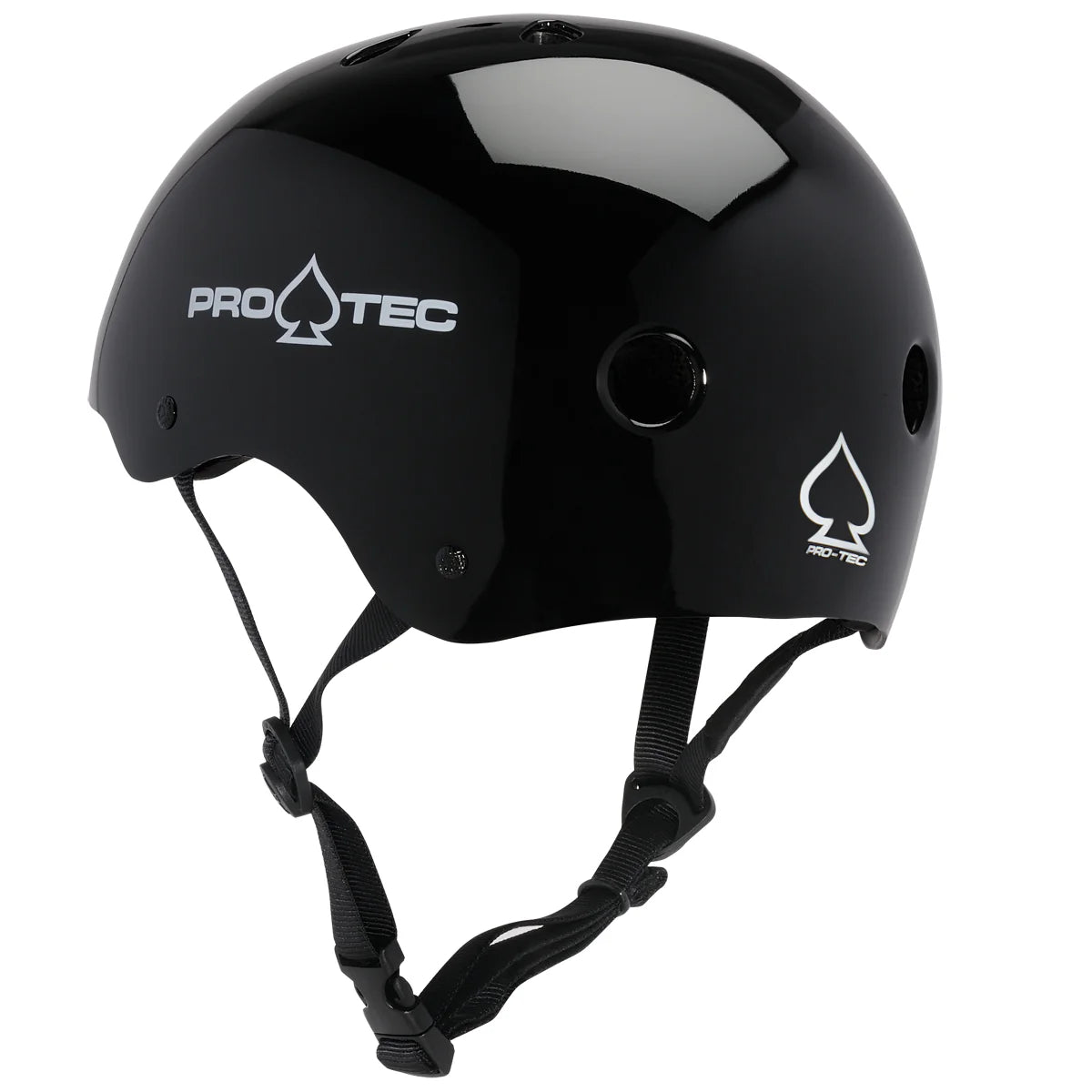 pro tec classic certified helmet gloss black