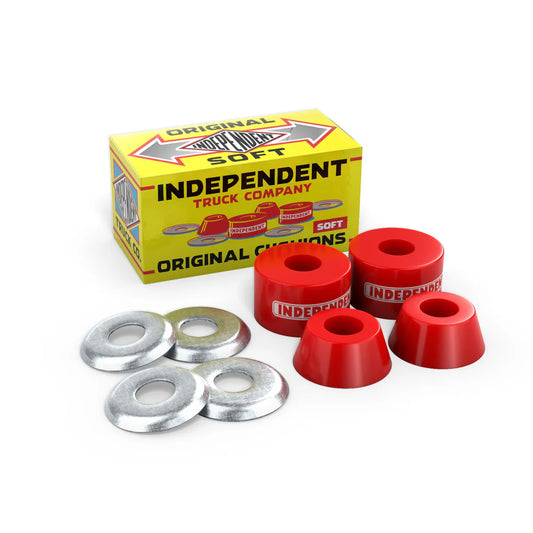independent original 90a red soft bushings