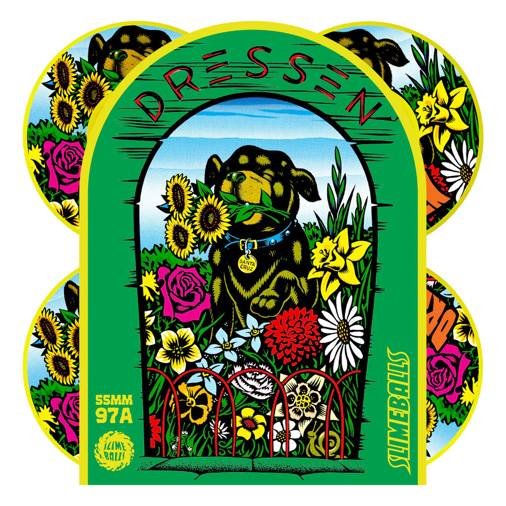 slime balls eric dressen pup reissue 97a hardline wheels 55mm