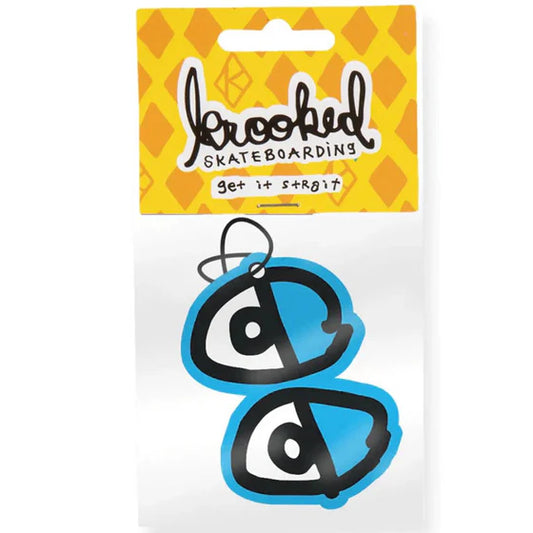 krooked eyes blue air freshener