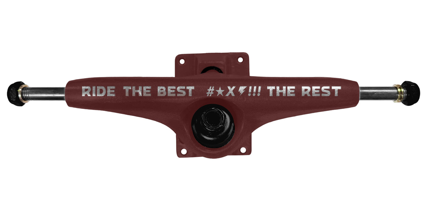 Independent Stage 11 Forged Hollow RTB FTR Burgundy Standard Truck 144