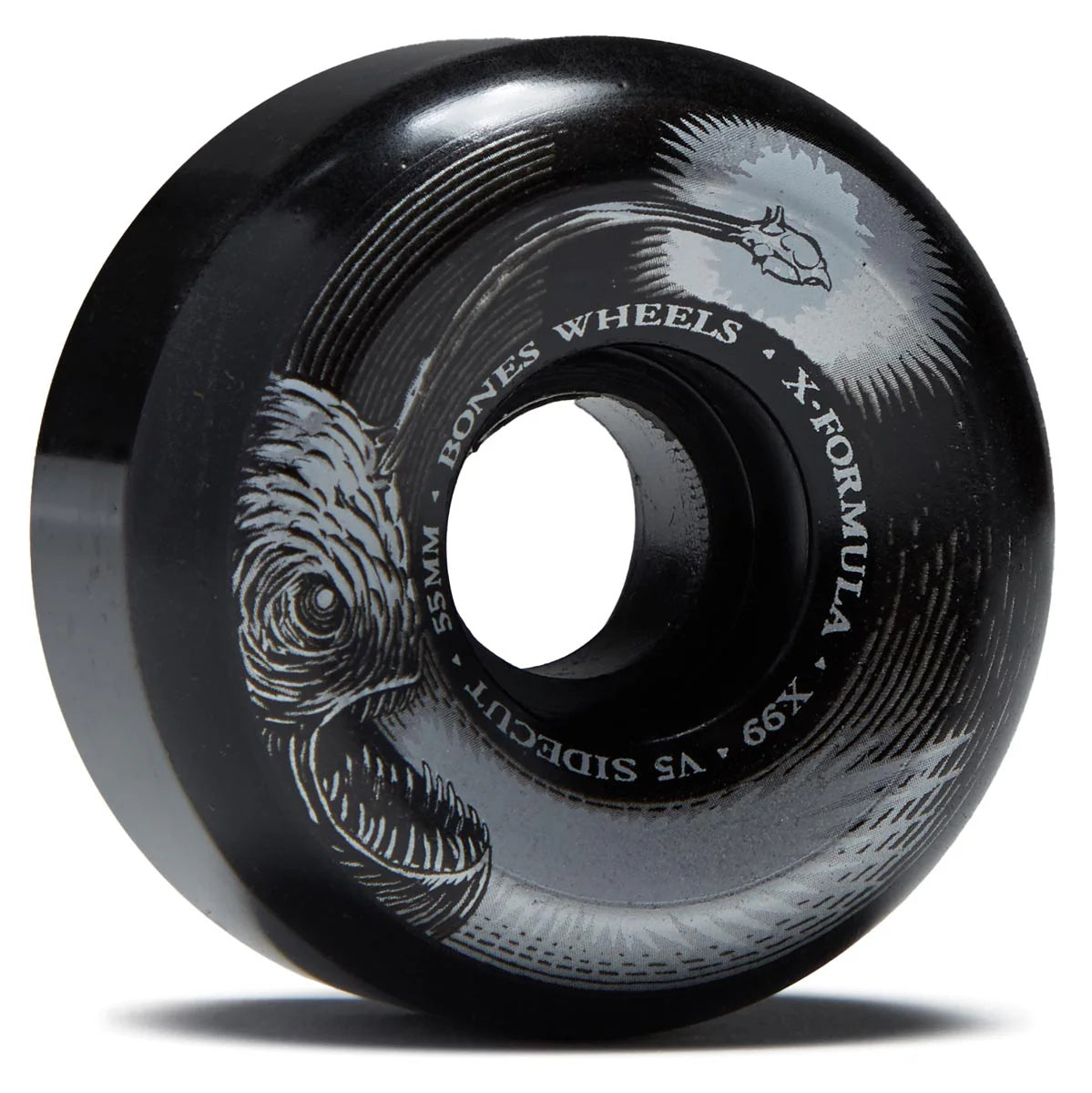bones x formula dark waters 99a black v5 sidecut wheels 55mm