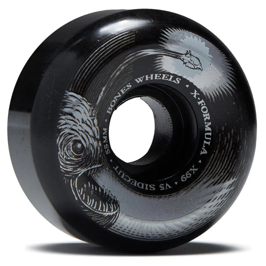 bones x formula dark waters 99a black v5 sidecut wheels 55mm