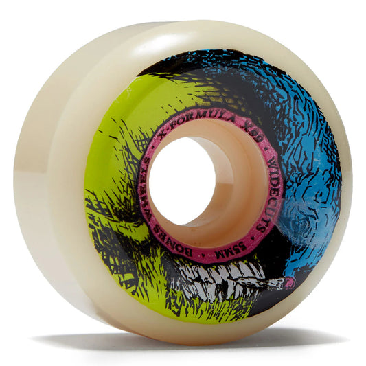 bones x formula smokin skull 99a v6 widecut wheels 55mm