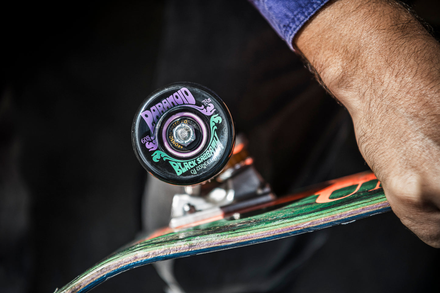 OJ Black Sabbath Paranoid Super Juice Black Wheels 78a