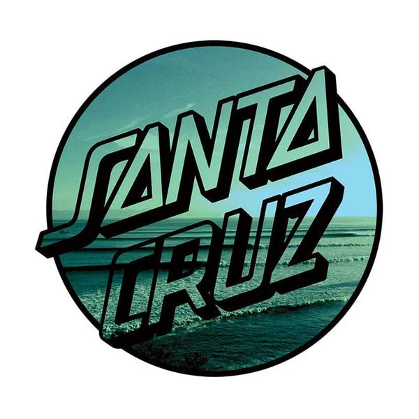 santa cruz homebreak blue 6in x 6in sticker