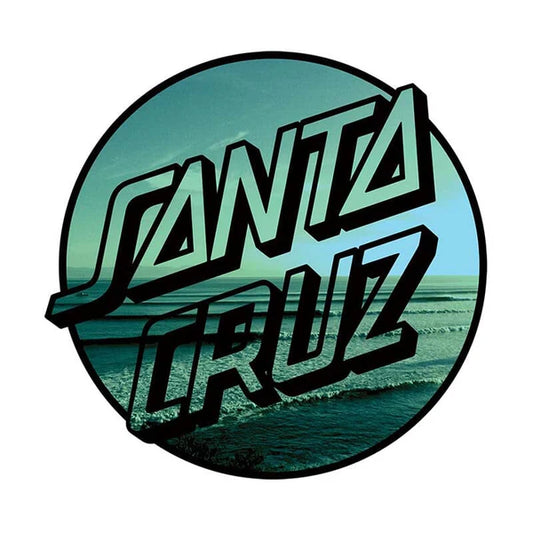 santa cruz homebreak blue 6in x 6in sticker