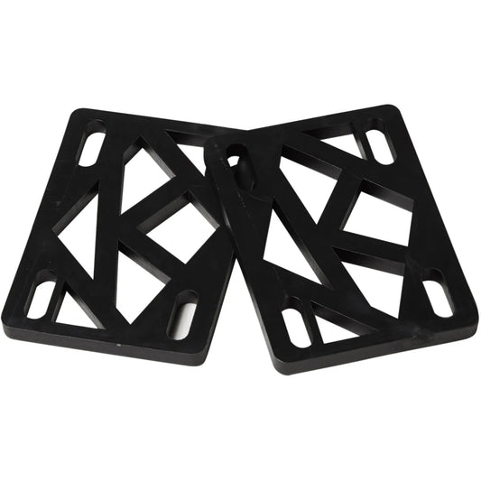 krooked black 1/4in risers
