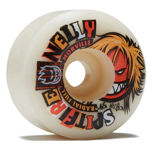 spitfire f4 99 nelly morville rough cut radial full wheels 59mm