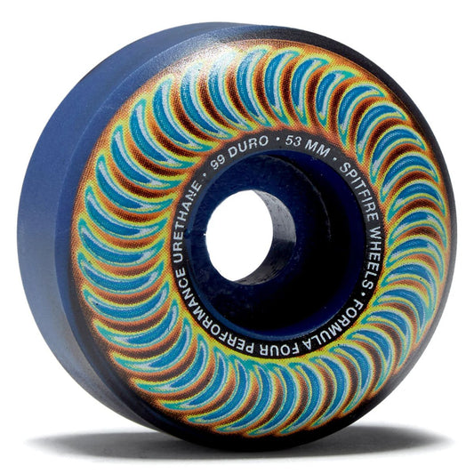 spitfire f4 99 radioactive classic swirl wheels 53mm