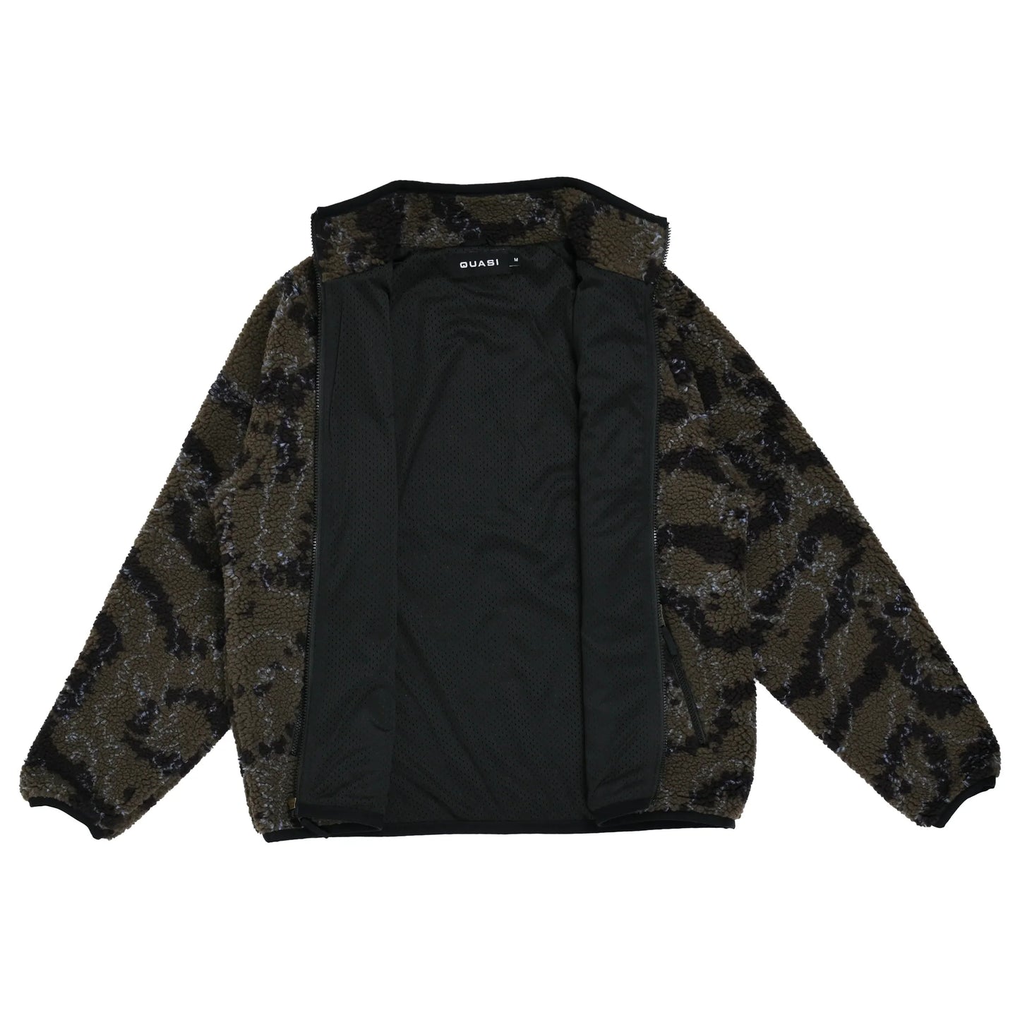 quasi airis full zip jacket earth