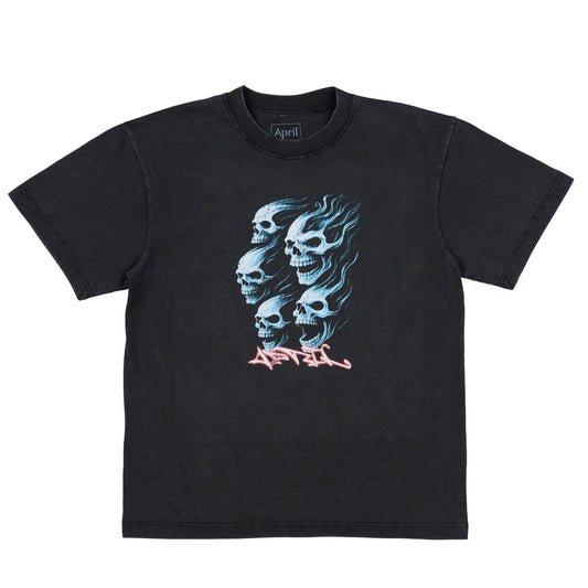 April Dead Vintage Black SS Tee Shirt