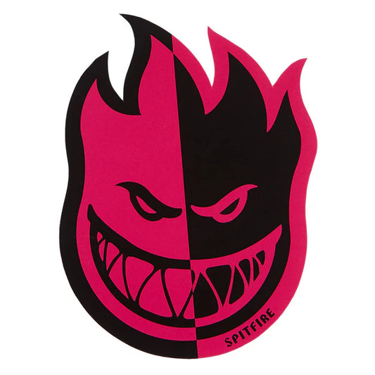 spitfire 2 tone bighead fill 2 small sticker pink black