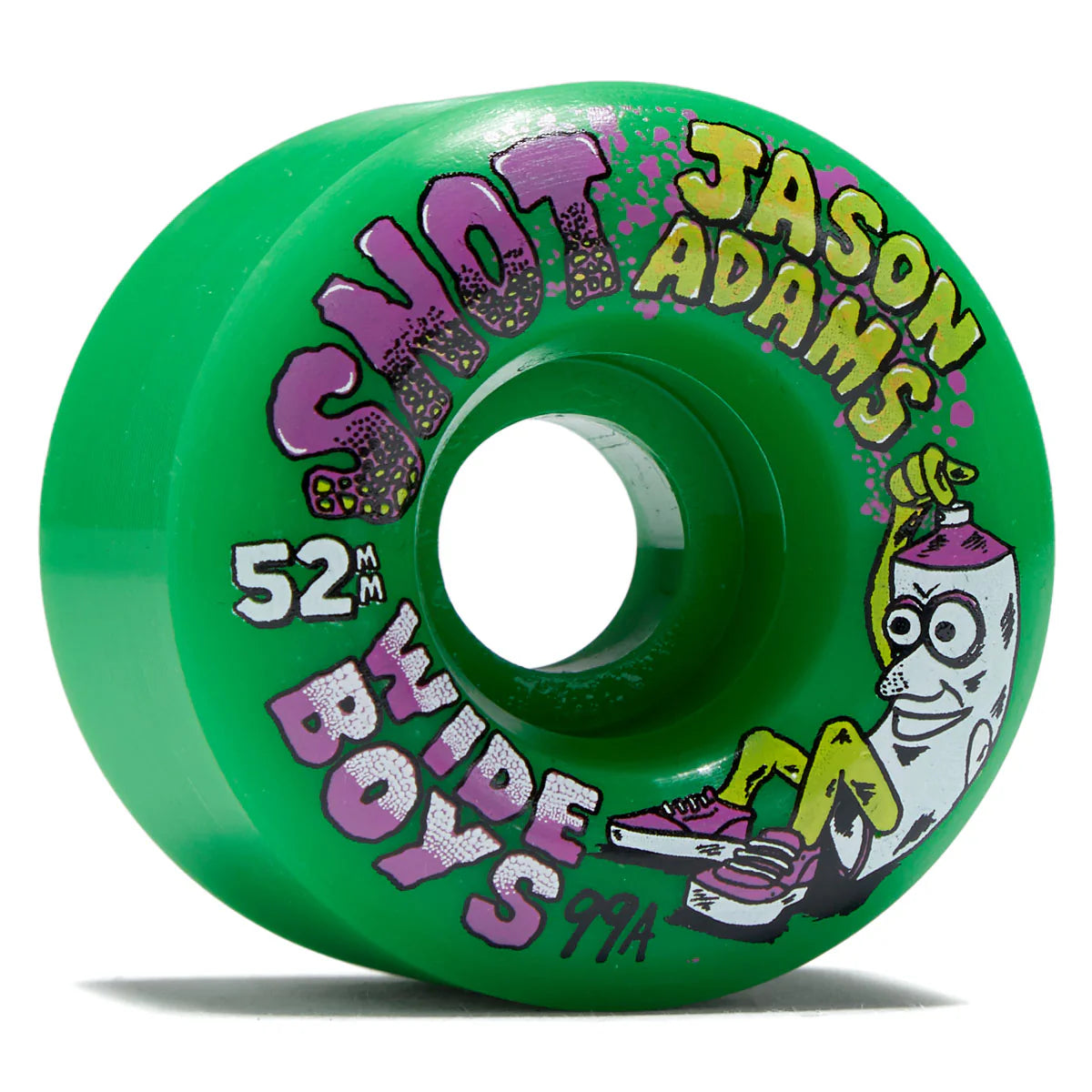 Snot 99a Jason Adams Wide Boys Green Wheels 52mm