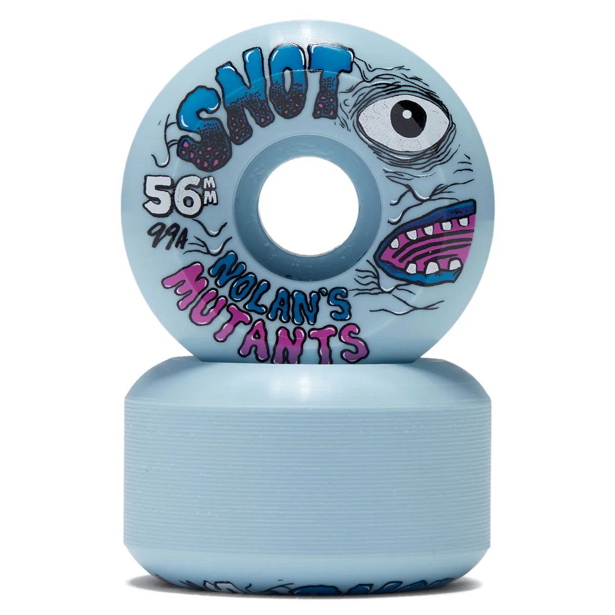 Snot 99a Nolan Mutants Ice Blue Wheels 56mm