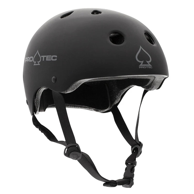 pro tec classic certified helmet matte black