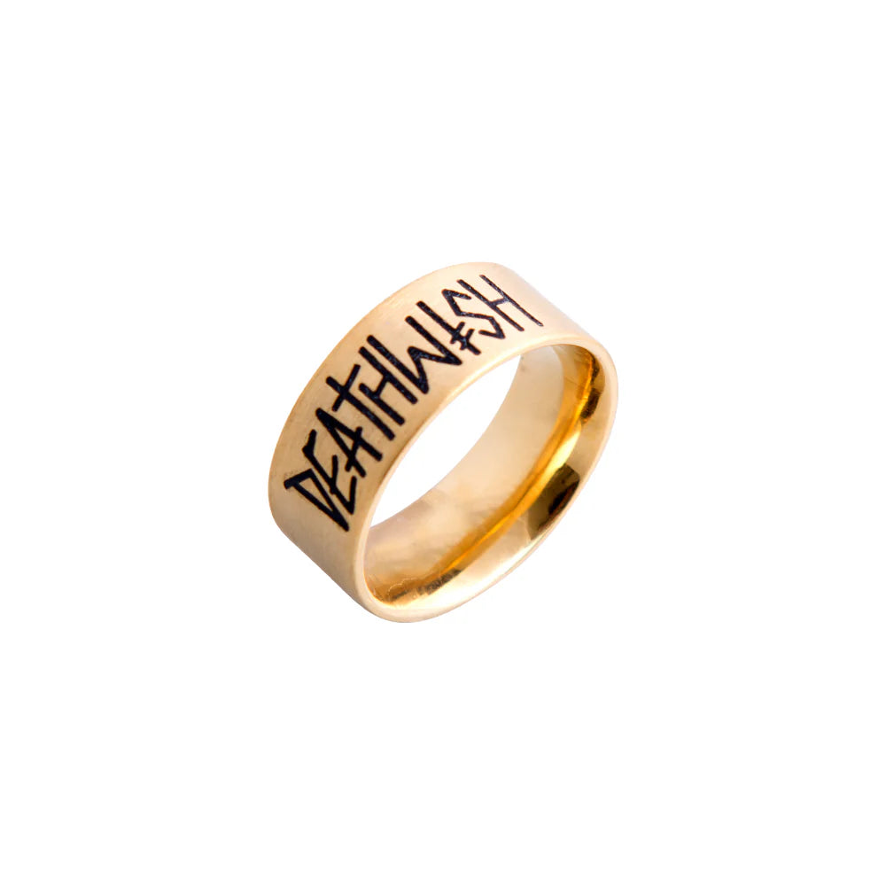 deathwish deathspray gold ring