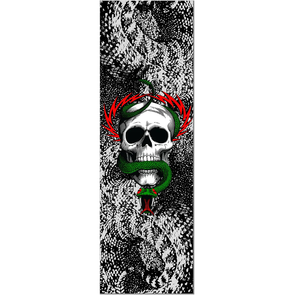 powell mcgill skull and snake clear 10.5in x 33in grip