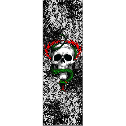 powell mcgill skull and snake clear 10.5in x 33in grip