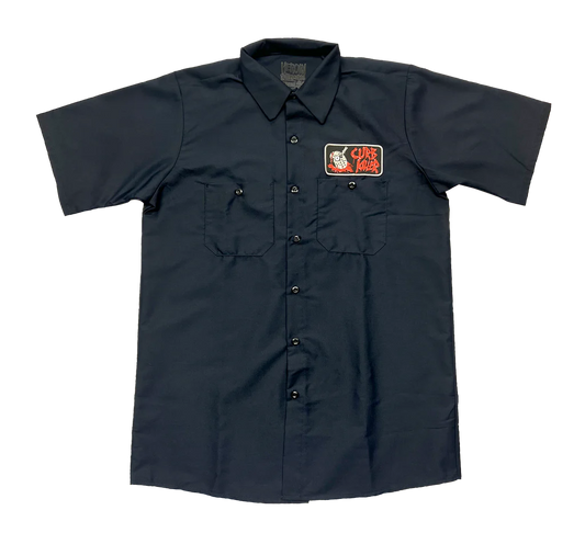 Heroin Curb Killer Work Shirt Navy
