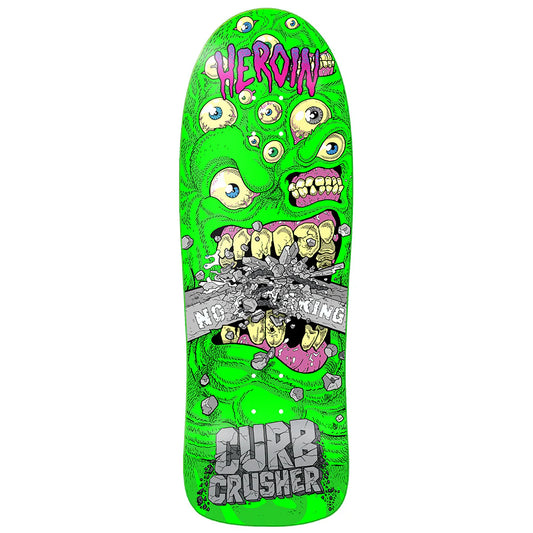 Heroin Curb Crusher Chomp Deck 10.25