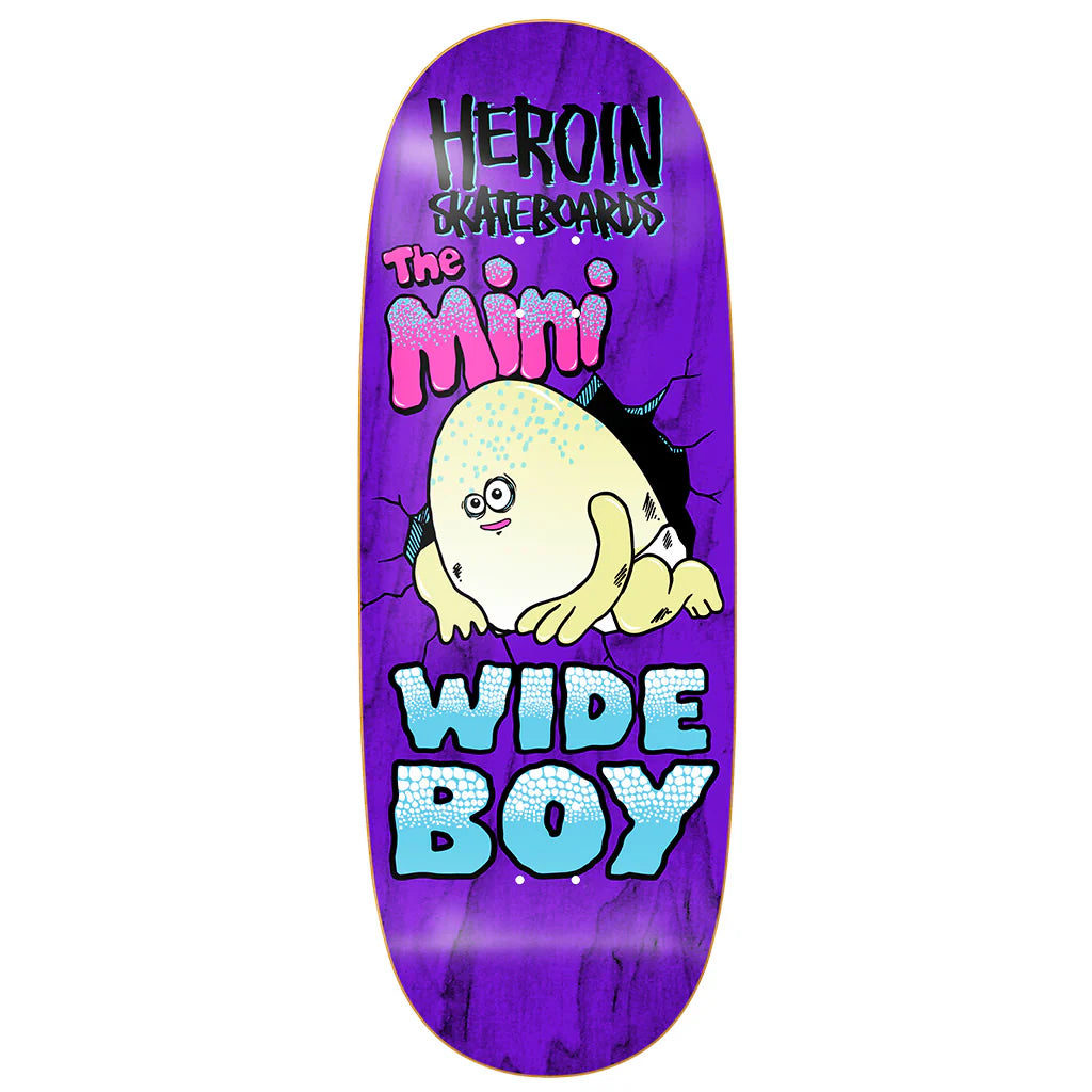 Heroin Mini Wide Boy Deck 10.5