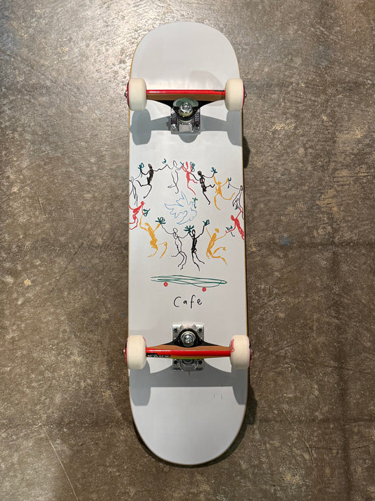 Cafe Peace Complete Skateboard 8.0