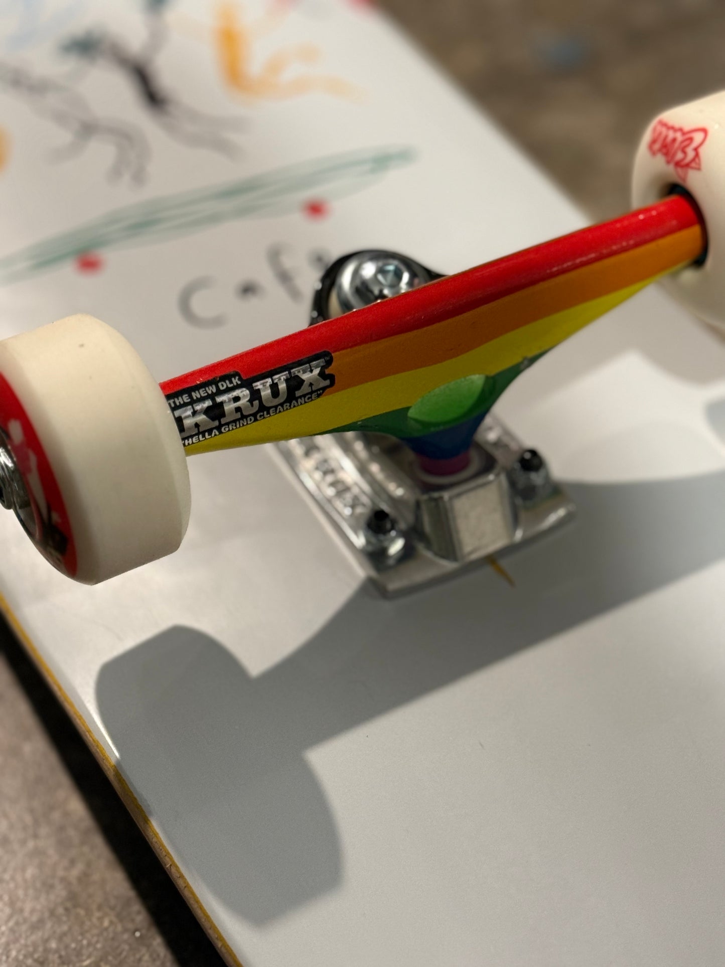 Cafe Peace Complete Skateboard 8.0