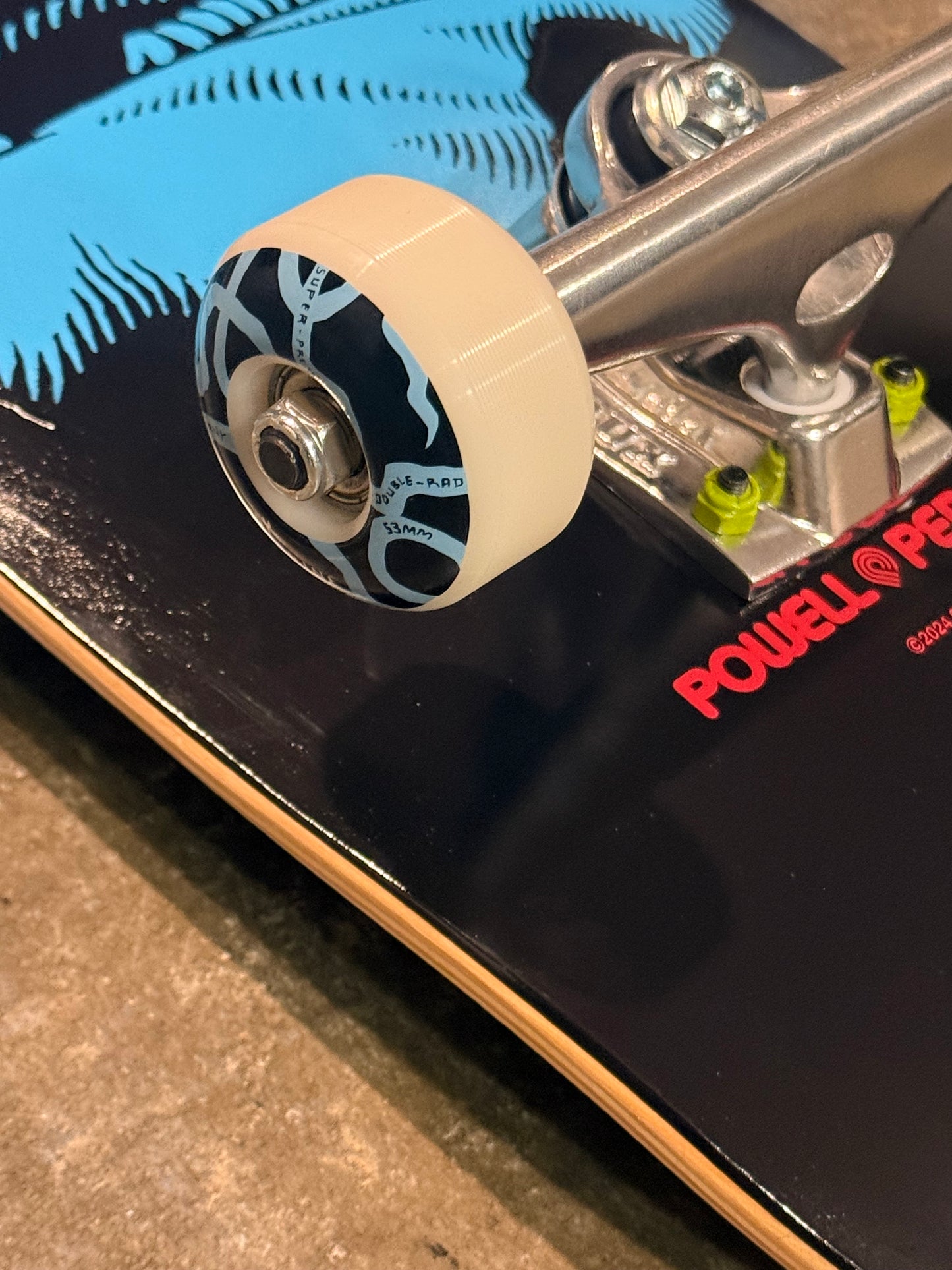 Powell Peralta Ripper Blue Fade Complete Skateboard 8.5