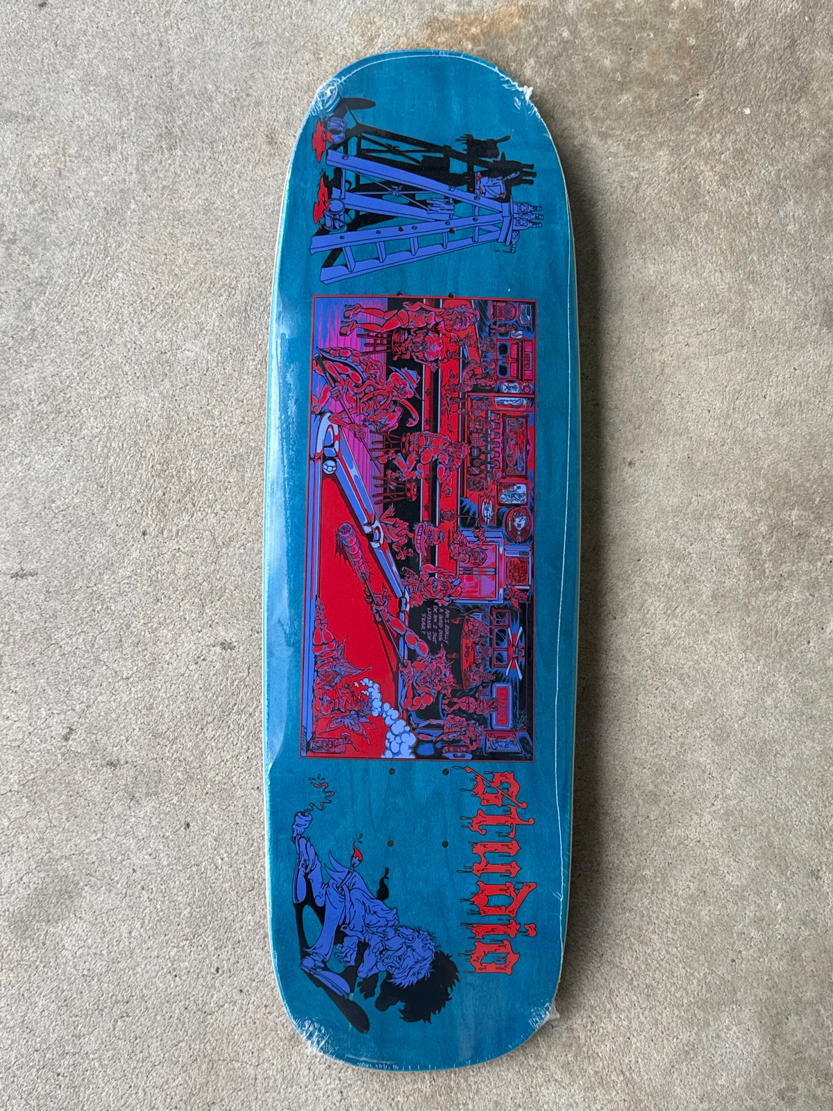 Studio Piss Poor Bottom Shaped Deck 9.825