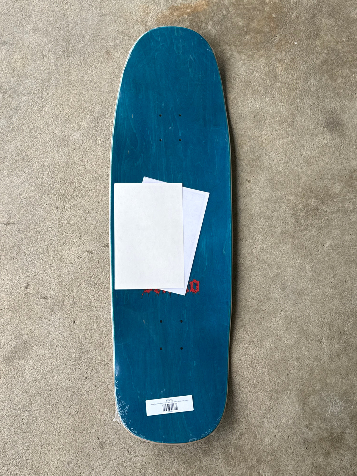 Studio Piss Poor Bottom Shaped Deck 9.825