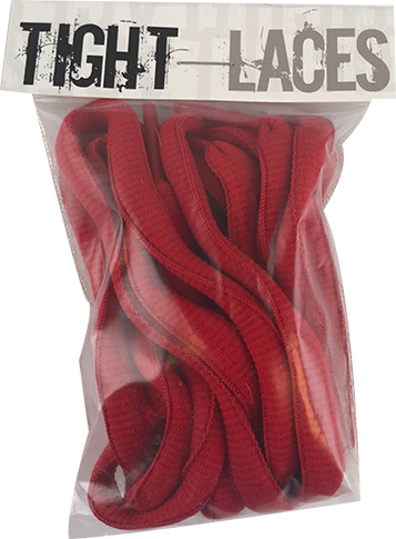 tight laces oval 48in red