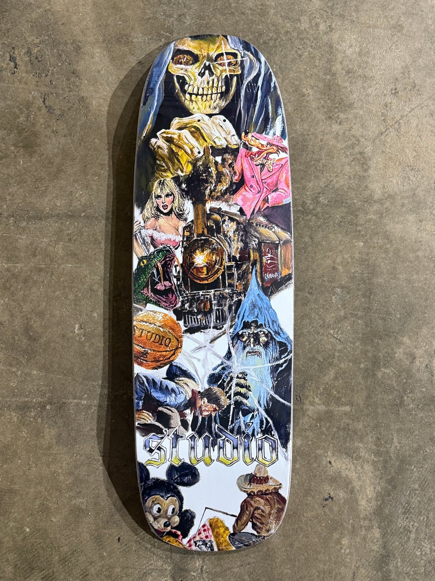 Studio x Andres Hedrick Howyadoineverybody Shaped Deck 9.825