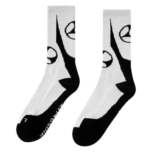 Limosine Leddy Socks Grey/Black