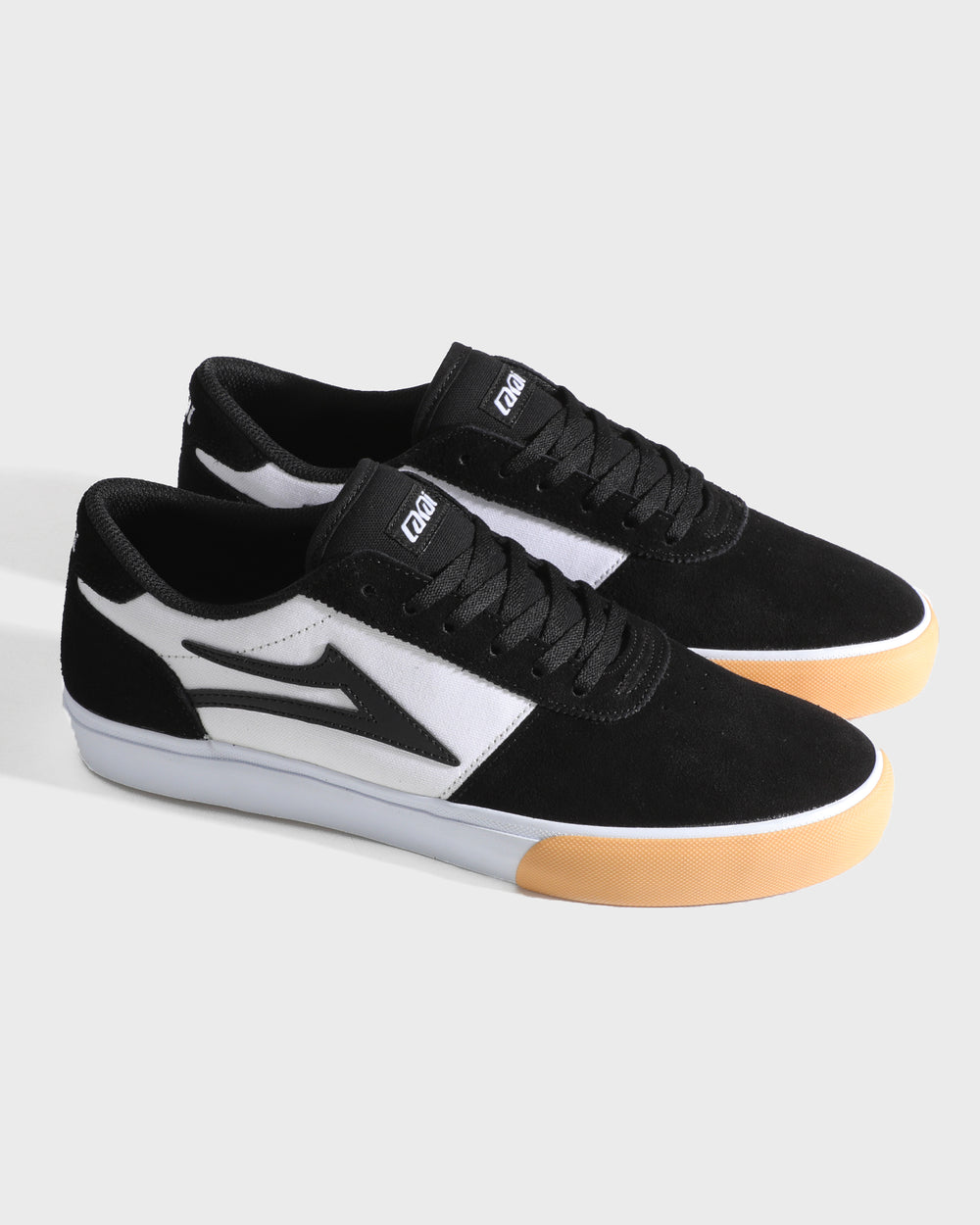 Lakai Manchester Shoe Black White Gum