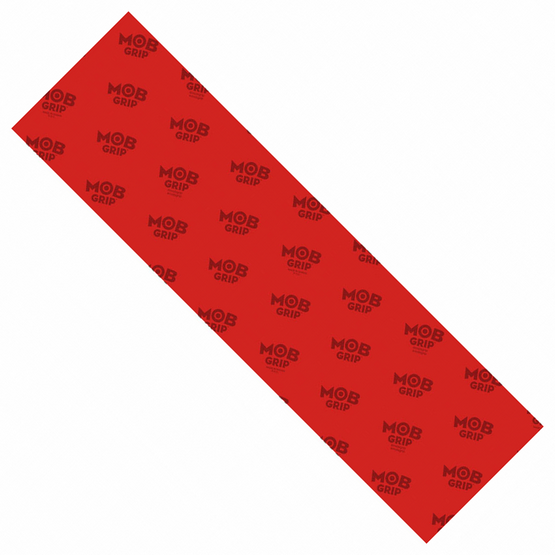 mob transparent color red 9in grip