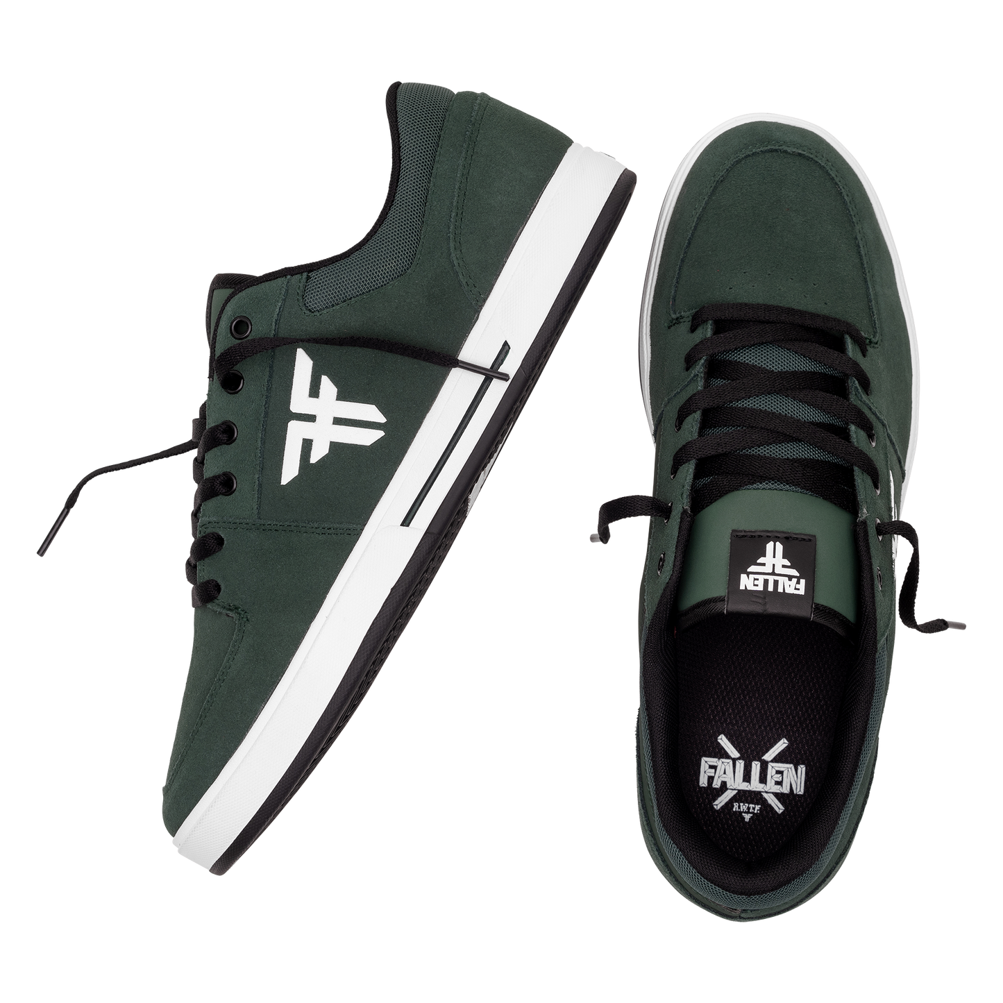 Fallen Patriot Shoe Forest Green/White/Black