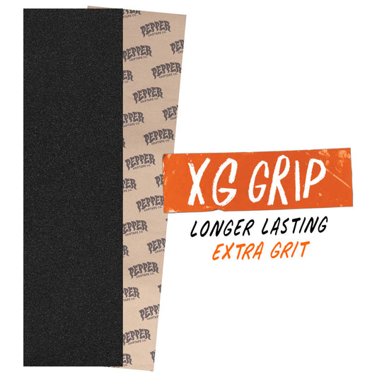 Pepper XG Black Griptape Sheet 9"