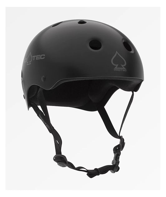 pro tec classic helmet matte black