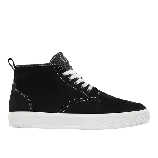 emerica spanky hi shoe black white