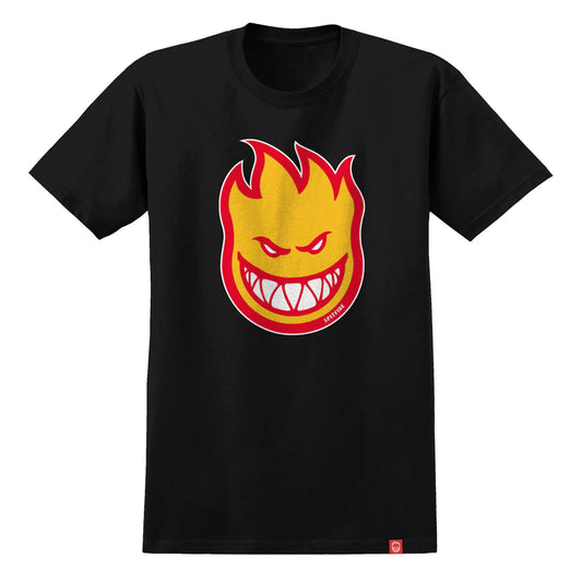 spitfire bighead fill tee black gold red