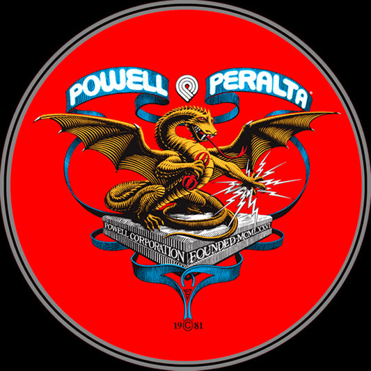 Powell Peralta Banner Dragon Sticker 4"