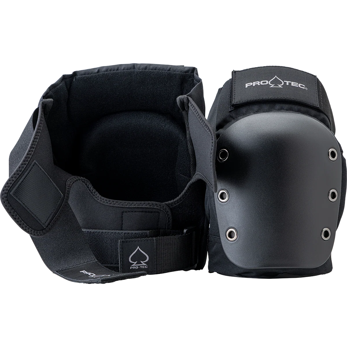pro tec street knee elbow pad set black