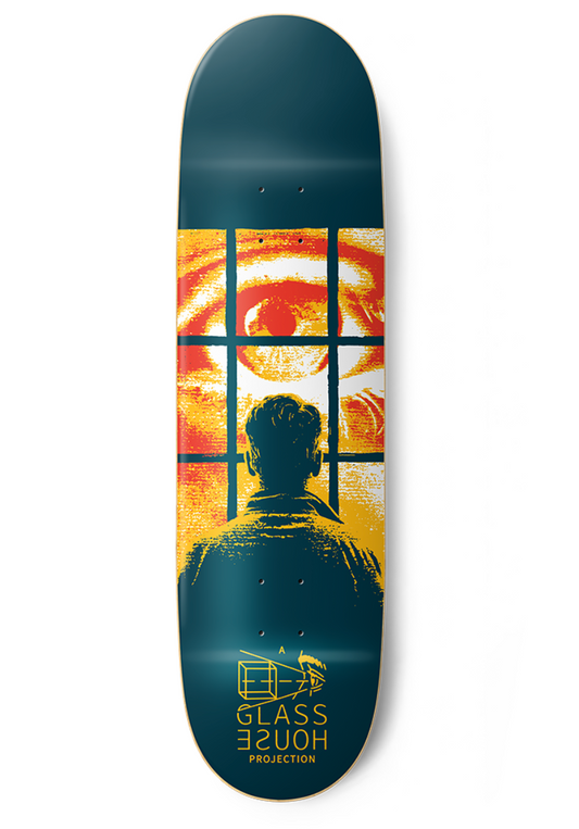 Glass House Eye Witness Blue/Yellow Deck 8.75