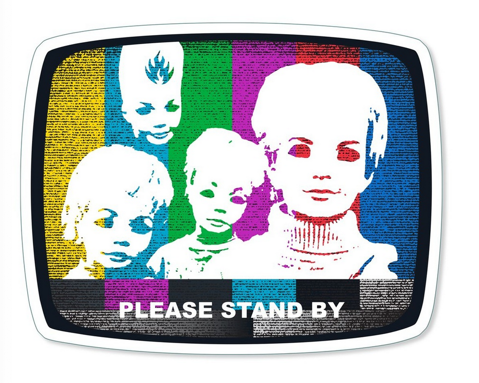 Black Label Stand By Sticker