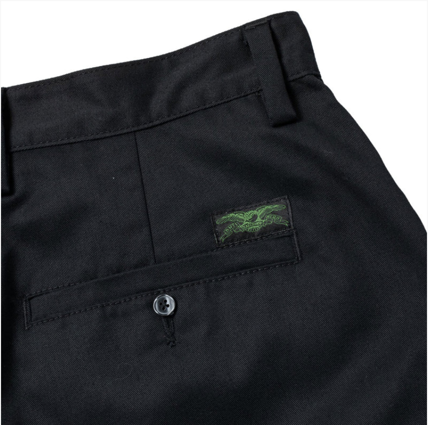 Anti Hero Hecho Por Skate Black Shorts